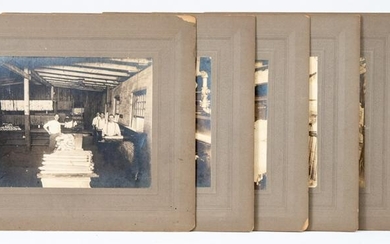 Collection of 6 American Textile Mill Photographs