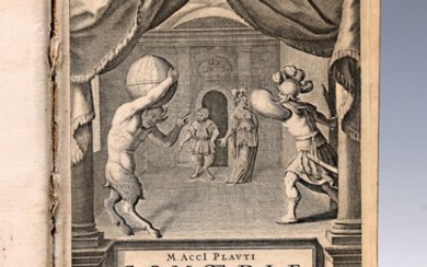 Comoedi Accedit Commentarius, Plauti, Amsterdam, 1684, illustrissimo viro...