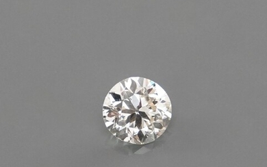Diamant sur papier taille ancienne pesant 2,49 carats, accompagné de son pré-certificat du Laboratoire LFG...