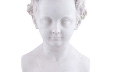 EDWARD A. FOLEY (1814-1874) Portrait Bust of a...