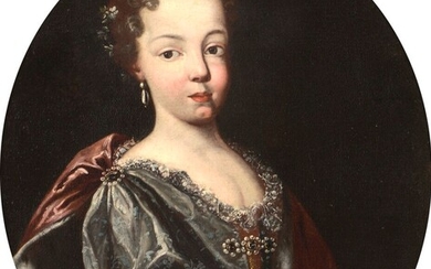 École PIÉMONTAISE vers 1680 Portrait d'Adelaïde... - Lot 60 - Daguerre