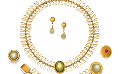 Elisabeth Treskow | Set: Ring, Ear Studs, Bracelet & Necklace