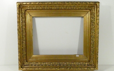 Encadrement doré (mesures intérieures 40 x 50cm)