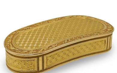 English 18k Gold Vanity Box