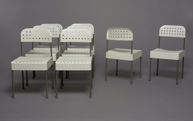Enzo Mari, 'Box' Chairs (8)