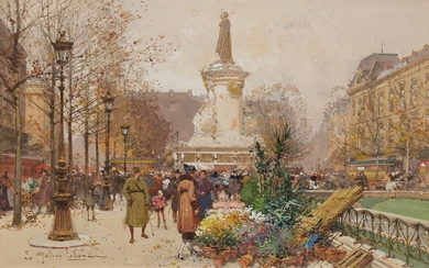 Eugène Galien-Laloue Place de La Republique