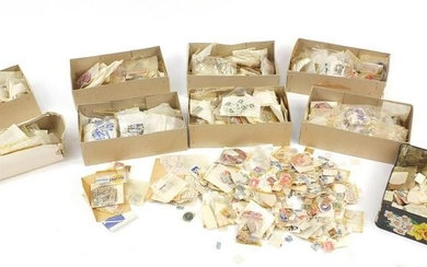 Extensive collection of British and world loose stamps