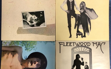 FLEETWOOD MAC - 4 LP RECORDS: MR WONDERFUL 1ST PRESSING BLUE HORIZON 7-63205 MONO, FLEETWOOD MAC