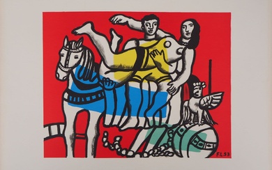 Fernand LEGER - Parade à cheval
