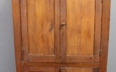 Four-Door Pine Cupboard