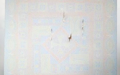 Frances HEATHERINGTON: Gray Abstract - O/C