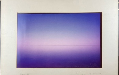 Franco Fontana "Orizzonte" 1976 stampa fotografica a colori C-Print cm 37,5x58 F