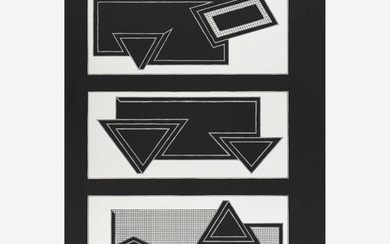 Frank Stella (American, B. 1936) Black Stack (from Stacks)