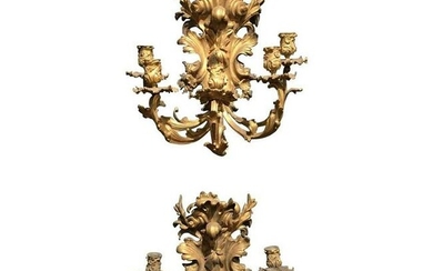 French Five-Light Sconces