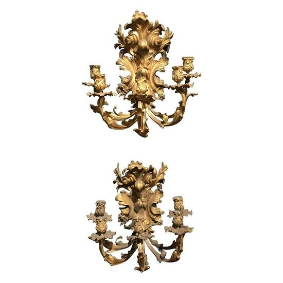 French Five-Light Sconces