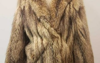 Full Length Coyote Fur Coat