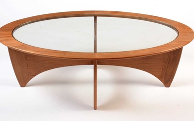 G-Plan: a teak 'Astro' pattern coffee table.