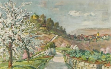GLÜCKER, EMIL (1896-1971) "Die Grabkapelle auf dem Rotenberg"