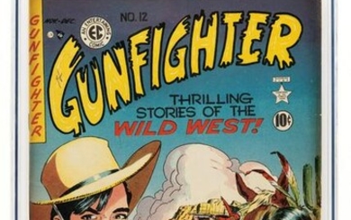 GUNFIGHTER No. 12 * CGC 5.0 * EC Western * Ingels