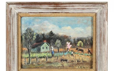 Georgina Klitgaard (American, 1893-1976), North Carolina Farm