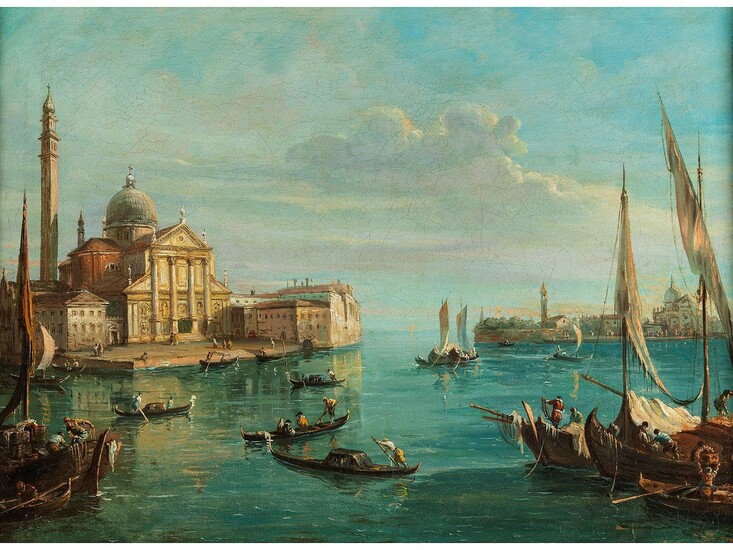 Giuseppe Bernardino Bison, 1762 Palmanova – 1844 Mailand, VENEDIGVEDUTE – BLICK AUF SAN GIORGIO MAGGIORE