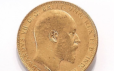 Gold coin, Sovereign, Great Britain, 1906 ,...