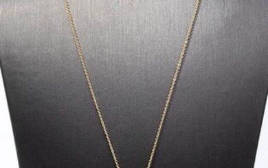Gold necklace - by TIFFANY & CO. 18k yellow gold...