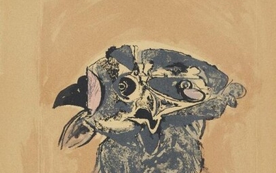 Graham Sutherland OM, British 1903-1980- Owl [Tassi...
