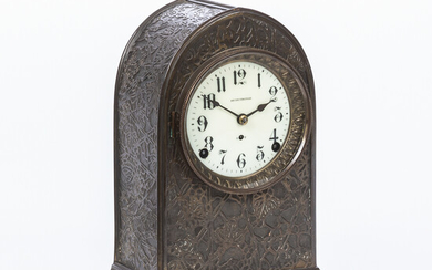 Grapevine Pattern Clock attributed to Riviere Studios