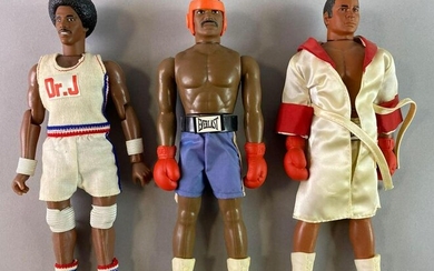 Group of 3 Sports Action Figures