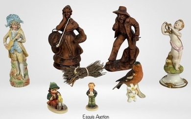 Group of Figurines-Hummel, Capodimonte, German