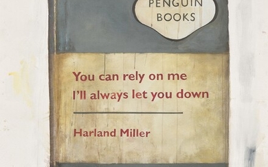 Harland Miller, You Can Rely on Me, I'll Always Let You Down