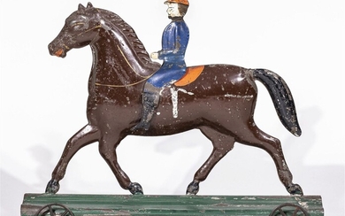 Horse & Jockey Platform Toy