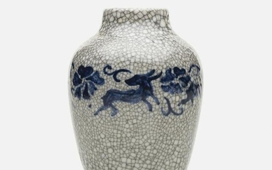 Hugh C. Robertson for Chelsea Pottery U.S., Rare vase