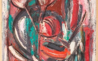 Irene Zevon Modern Abstract Oil on Canvas