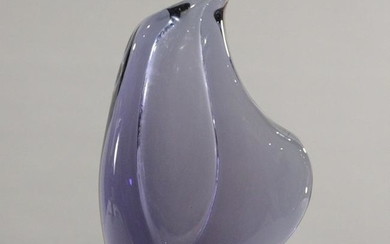 Italian Alexandrite Amethyst Art Glass Free Form Vase