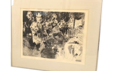 Jack Levine - Etching & Dry Point