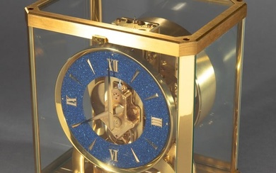 Jaeger Le Coultre, Atmos clock, lapis lazuli dial, ca. 1974