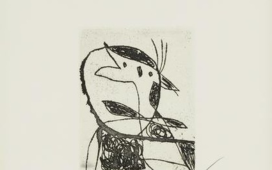 Joan Miró (1893-1983); Plate XVII, from Les Saltimbanques;