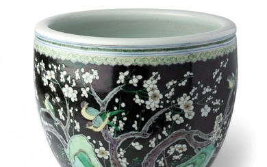 Kangxi Revival Porcelain Fish Bowl