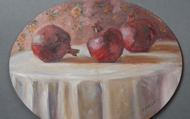 Katherine Rutledge (1949-, Louisiana), "Pomegranate