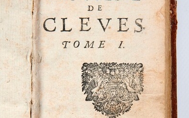 [LAFAYETTE (Madame de)] - La Princesse de Clèves - Paris ; Claude Barbin, 1678 -...