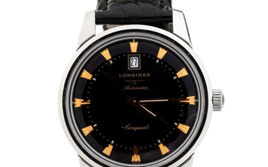 LONGINES Conquest: steel wrist watch