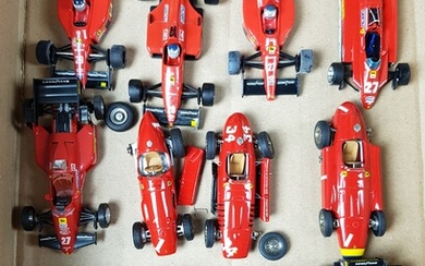 LOT de 12 véhicules échelle 1/43 métal : 1x Brumm Ferrari F1 1x Starter Ferrari...
