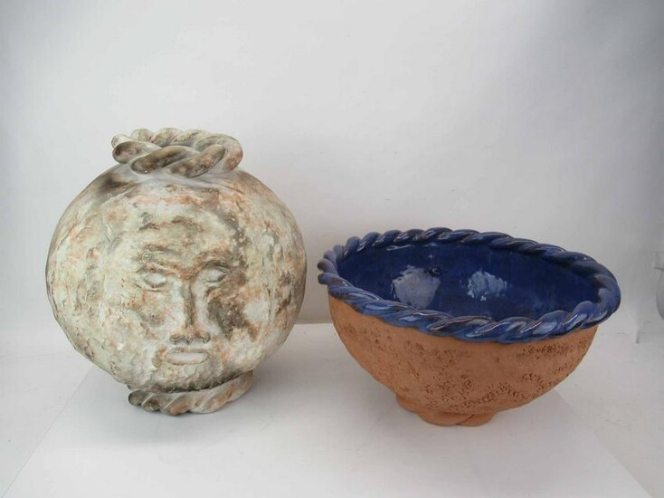 La Romana Pottery Custom Figural Vase