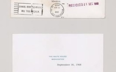 Lady Bird Johnson Letter to Merle Oberon