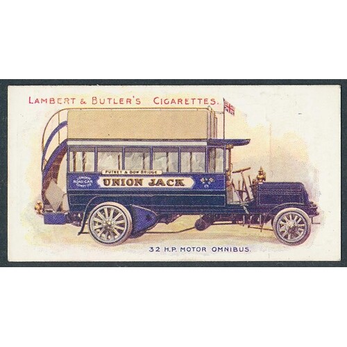 Lambert & Butler. 1908 Motors set, in very good cond., with ...