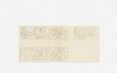 Lichtenstein, Untitled (Studies for Leda & the Swan)