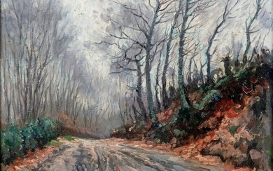 Louis CLESSE (1889-1961) Chemin de forêt... - Lot 60 - Millon Belgique