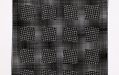 Ludwig Wilding, Untitled - Squares, Lithograph